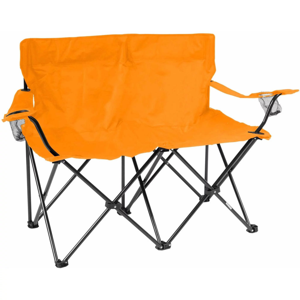 Double Camp Chair with Steel Frame D59738