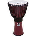 Deep Red Rope-Tuned Djembe I7575