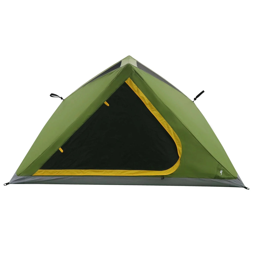 2-Person Pop up Instant Hub Tent, Green, 7.5 lbs O64789
