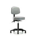 Beige Height Adjustable Lab Stool M68118