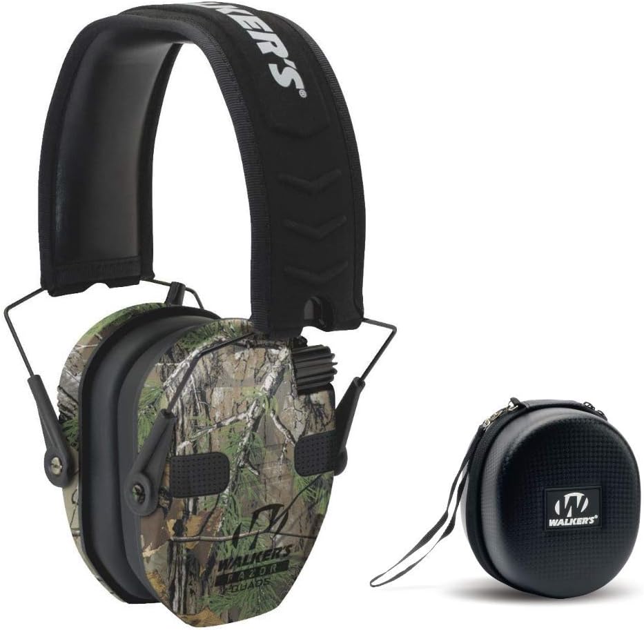 Electronic Shooting Hearing Protection Muff with Case C864832