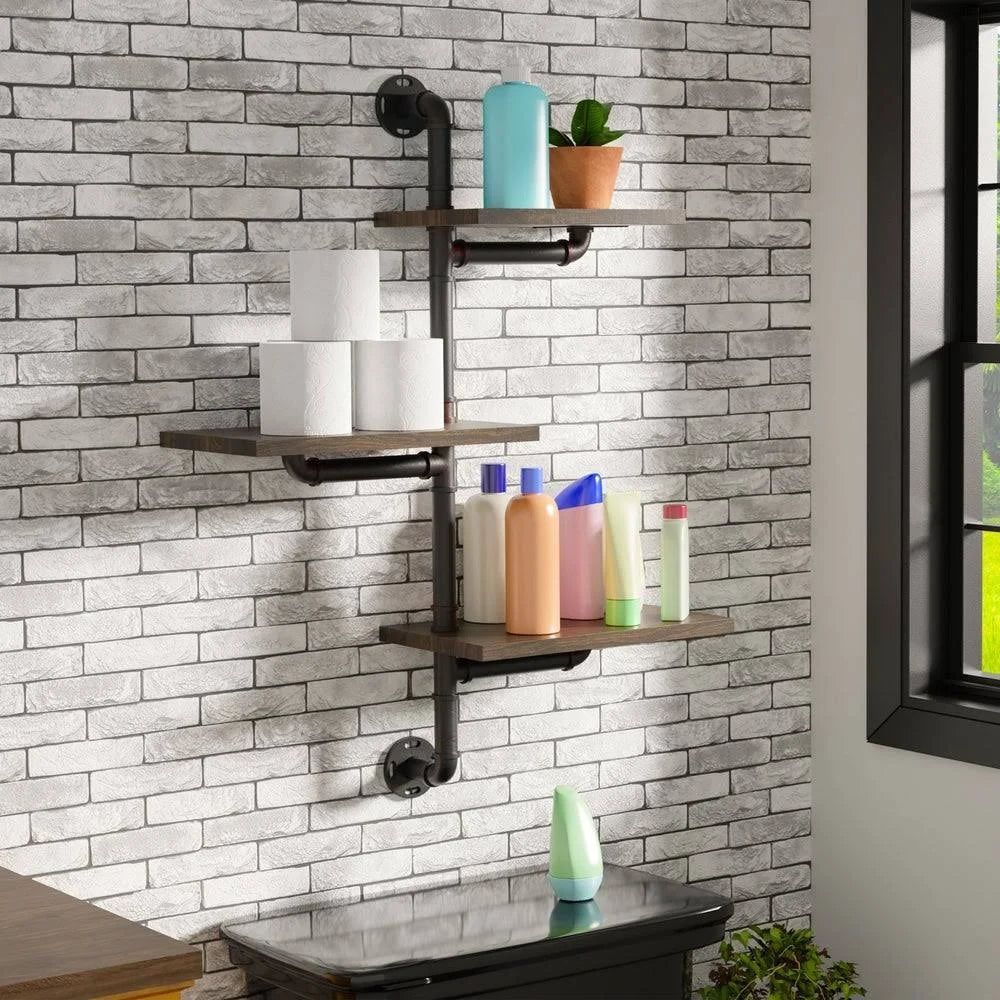 3-Tier Floating Wall Shelf S46184