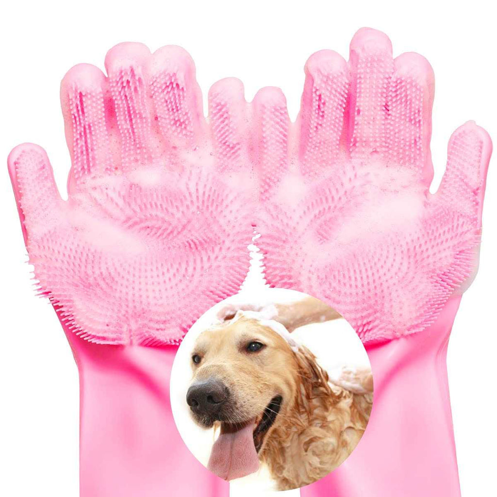 Pet Grooming Gloves C9714