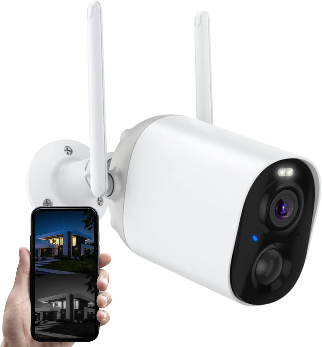 Wireless Rechargeable Battery Security Camera HD 1080P X374891