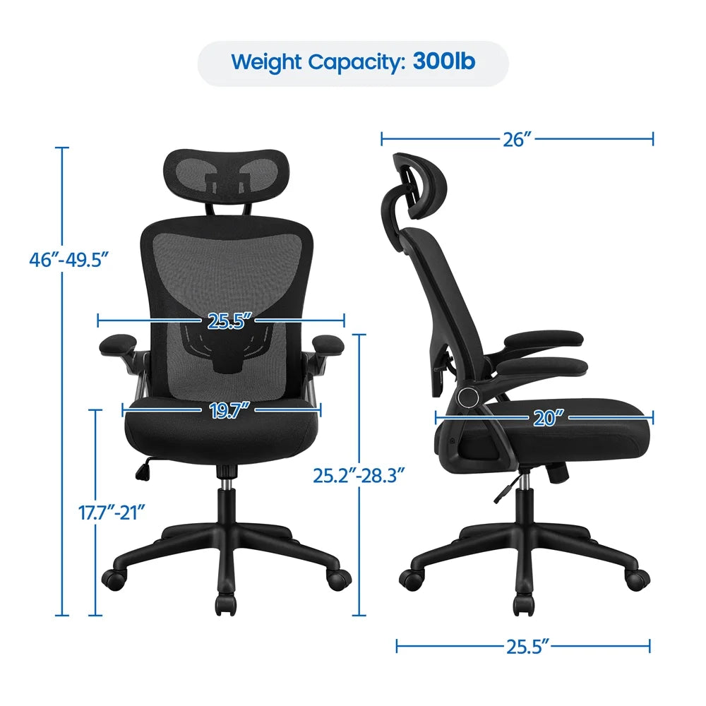 Black 28.5 in Active Chair C273977