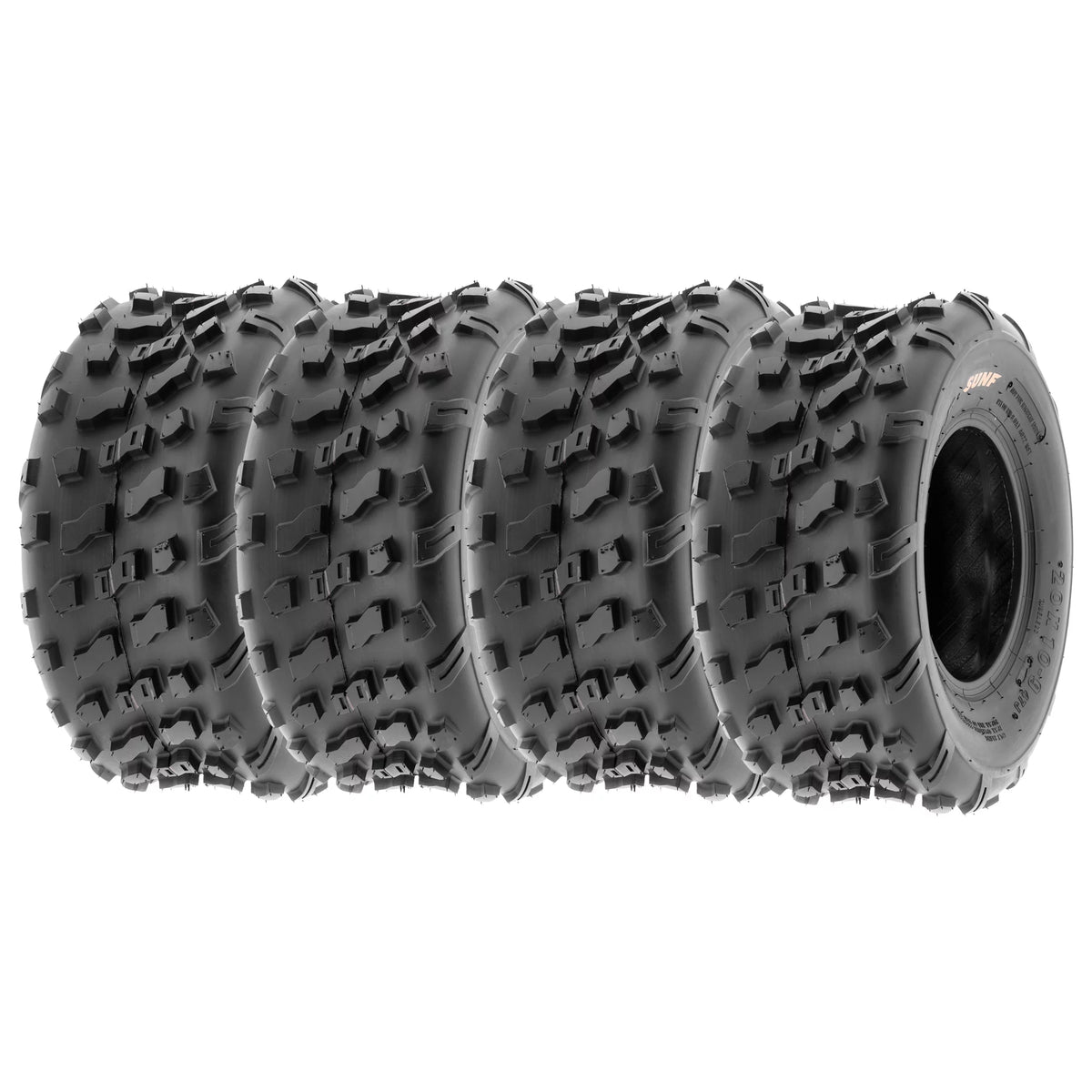Set of 4 ATV Tires 20x10-9 4 PR H81731
