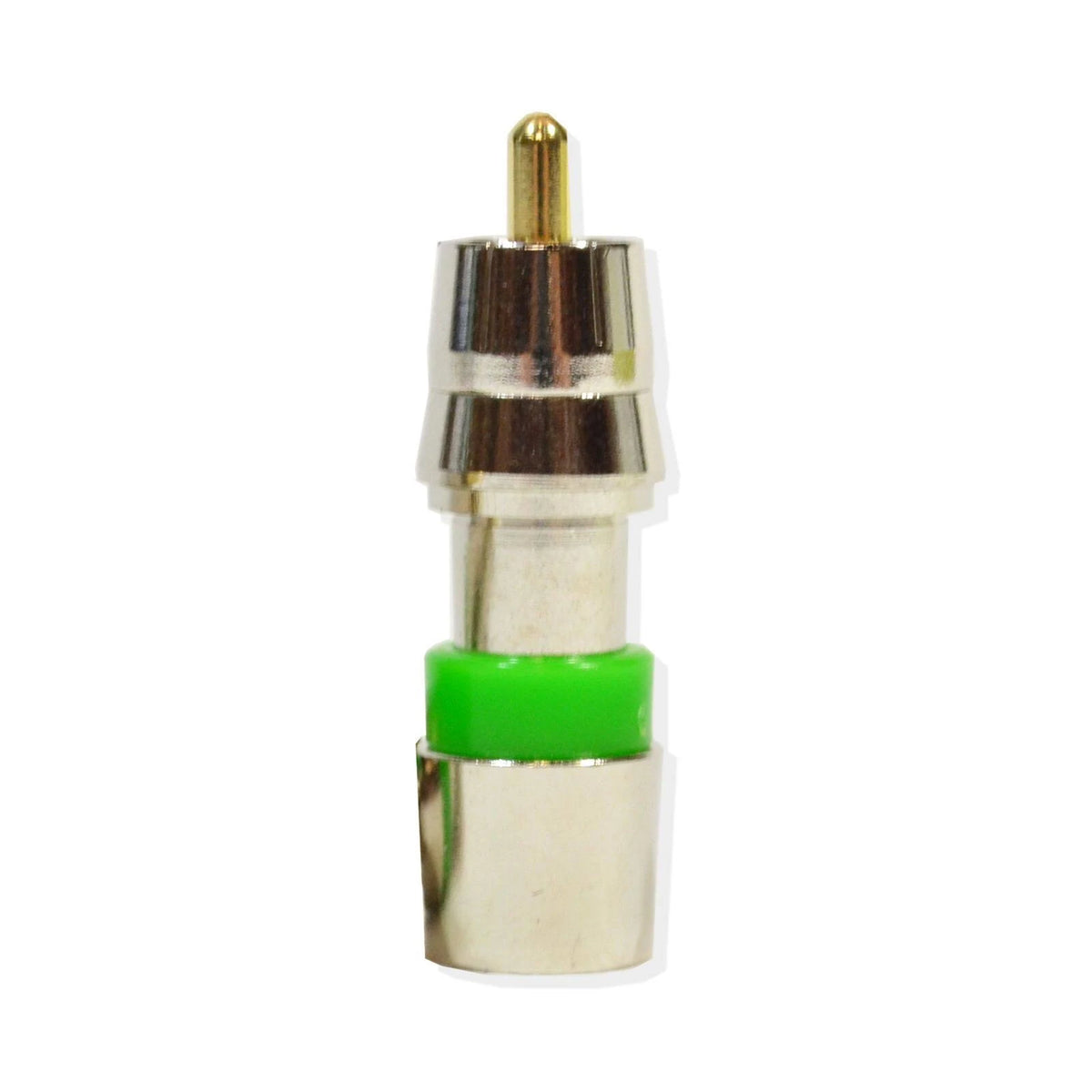 RG59 RCA Compression Connector Adapter 100/Pack X9638
