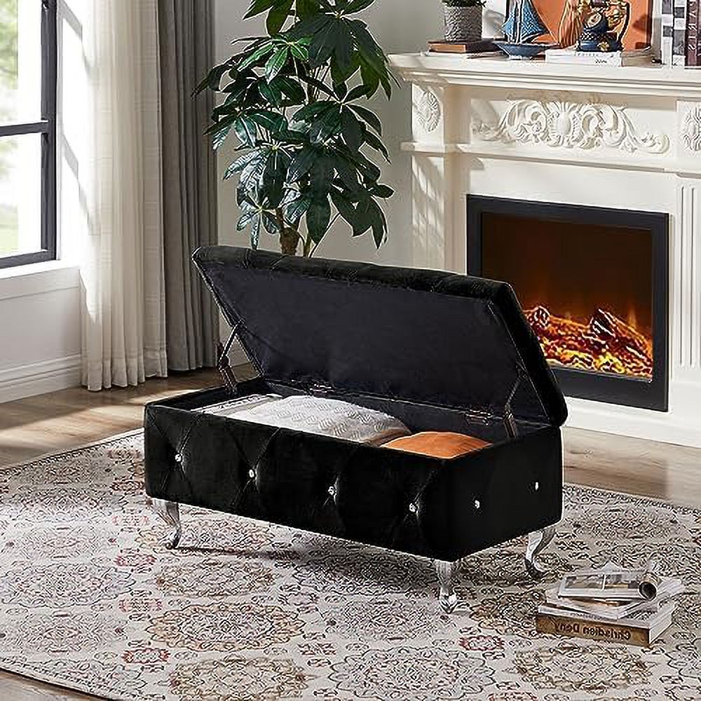 Ottoman Bench with Safety Hinge P86471