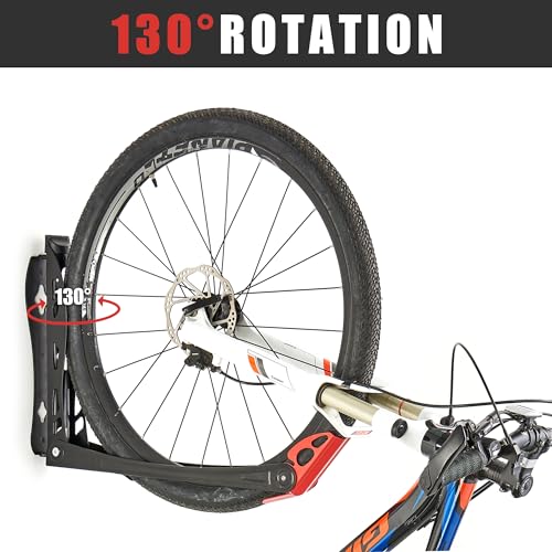 4 Pack Wall Mounted Bike Storage System R406
