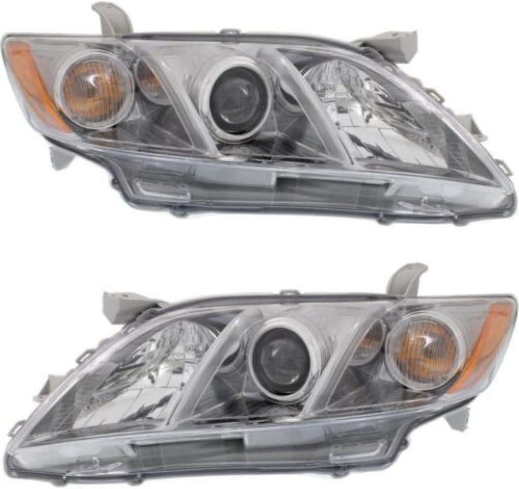 Pair Headlights for 2007-2009 Toyota Camry Y7902