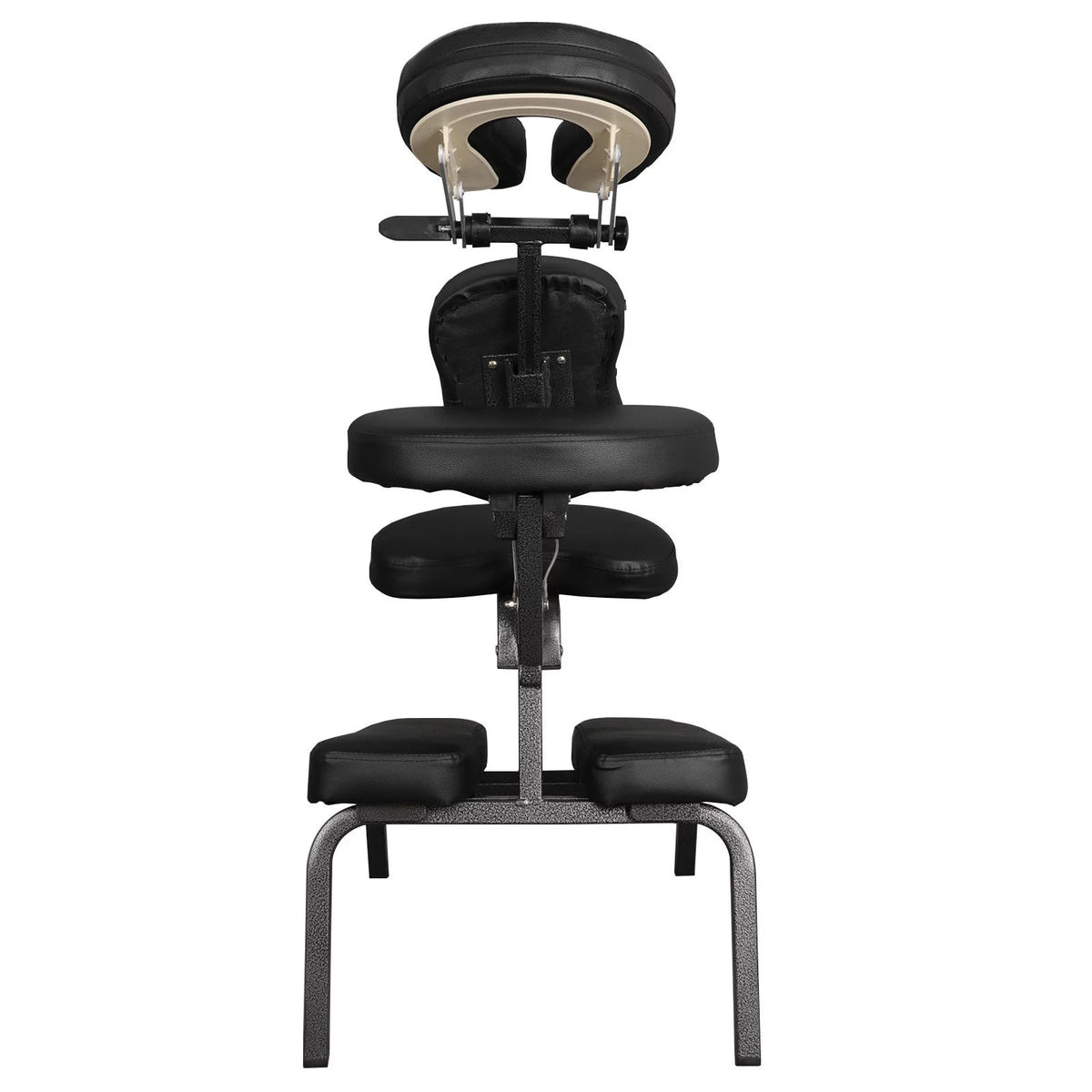Portable Black Leather Massage Chair R639