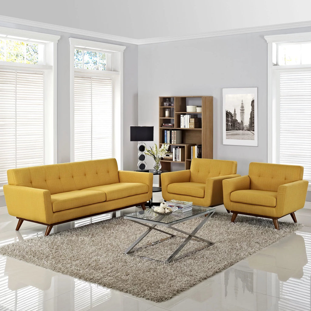 Citrus Armchairs and Sofa Set of 3 F6430