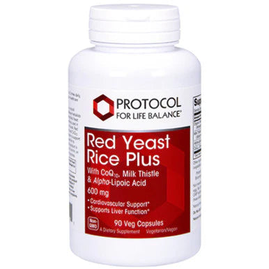 Red Yeast Rice Plus 600 mg 90 Capsules D590