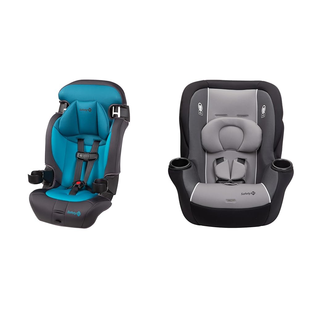 2-in-1 Booster Car Seat, Forward-Facing with Harness, Capri Teal K273