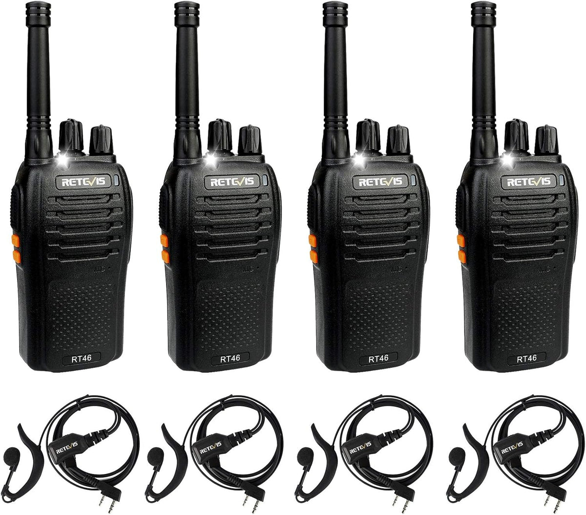Mini Walkie Talkie, 4 Pack R1572