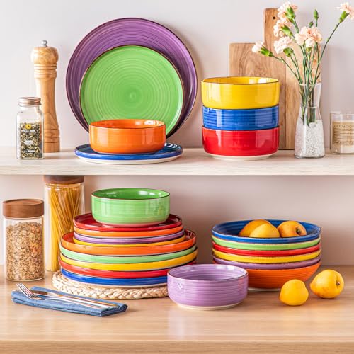 24 Piece Stoneware Dinnerware Set U2028