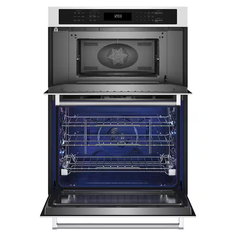 Electric Wall Oven and Microwave Combo in Stainless Steel with Air Fry A360