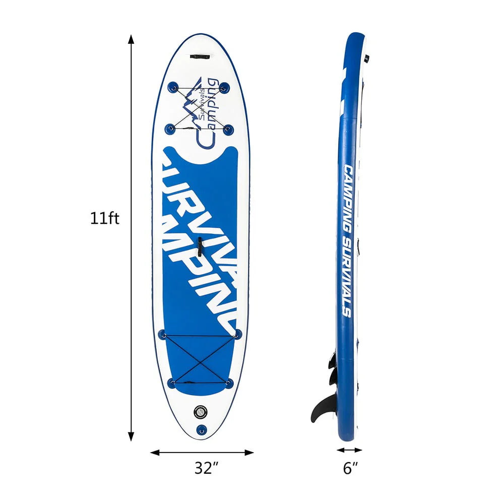 11Ft Inflatable Stand Up Paddle Board with Carrying Bag Y823