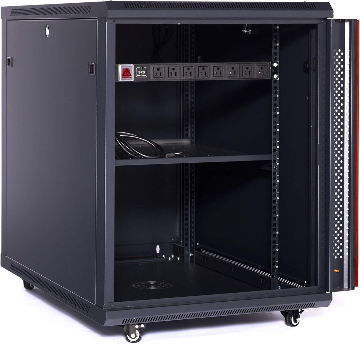 15U 35 Inch Depth Server Rack Cabinet Enclosure T3613