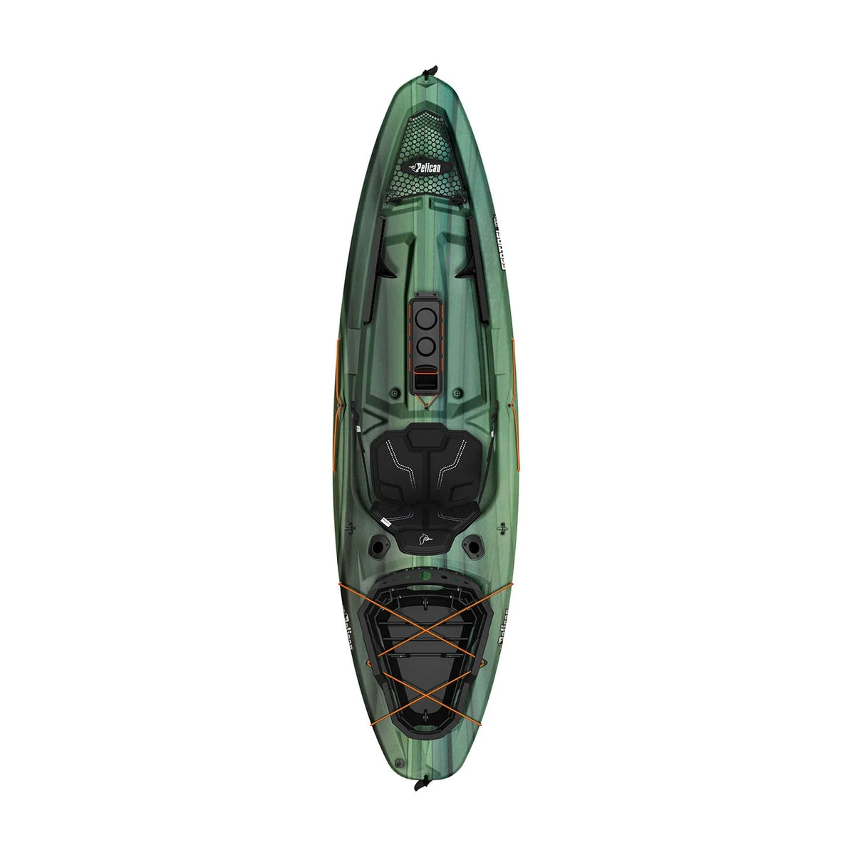 Fade Black Green Fishing Kayak T496
