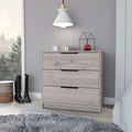 Light Gray 3 Drawer Dresser N684