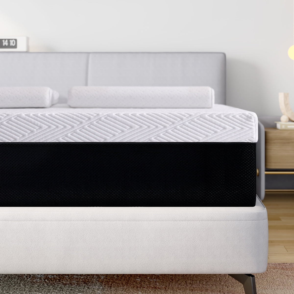 8" Cooling Gel Memory Foam Twin Mattress C553893