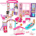 Foldable Dollhouse with 60+ Pcs & 2 Dolls M342609