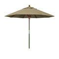 9 ft. Wood Market Umbrella Pulley Open Z299773
