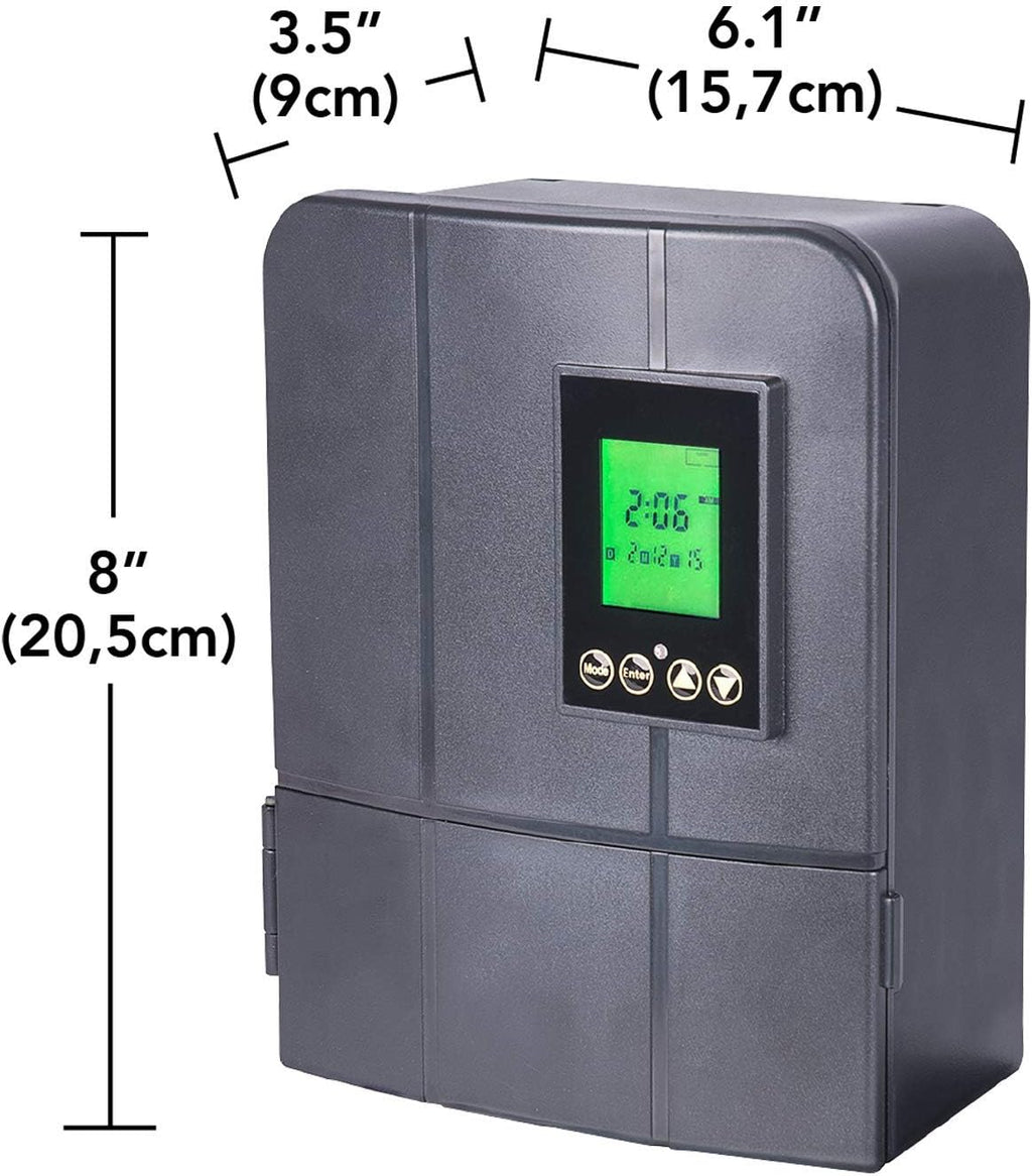 12V 300W Low Voltage Landscape Lighting Transformer with Dusk-to-Dawn Timer U291