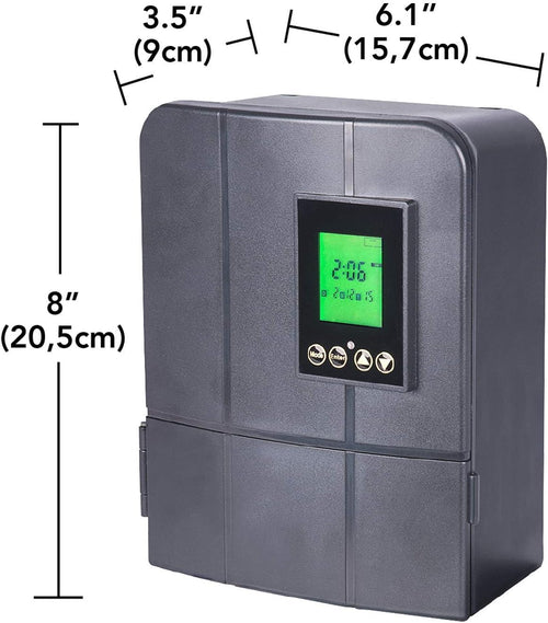 12V 300W Low Voltage Landscape Lighting Transformer with Dusk-to-Dawn Timer U291