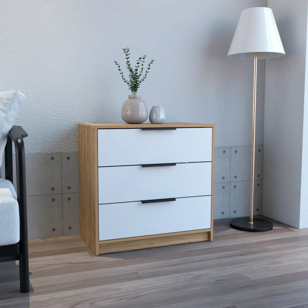 Light Gray 3 Drawer Dresser N684