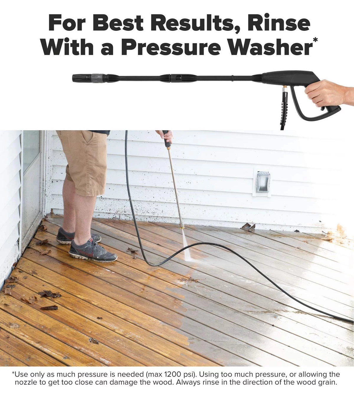 Deck Wood Stain Stripper 1 Gallon Z398