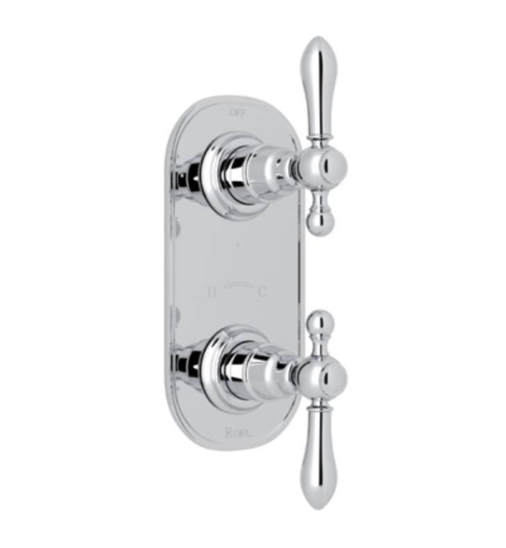 Polished Nickel Thermostatic Trim with Diverter Q1984