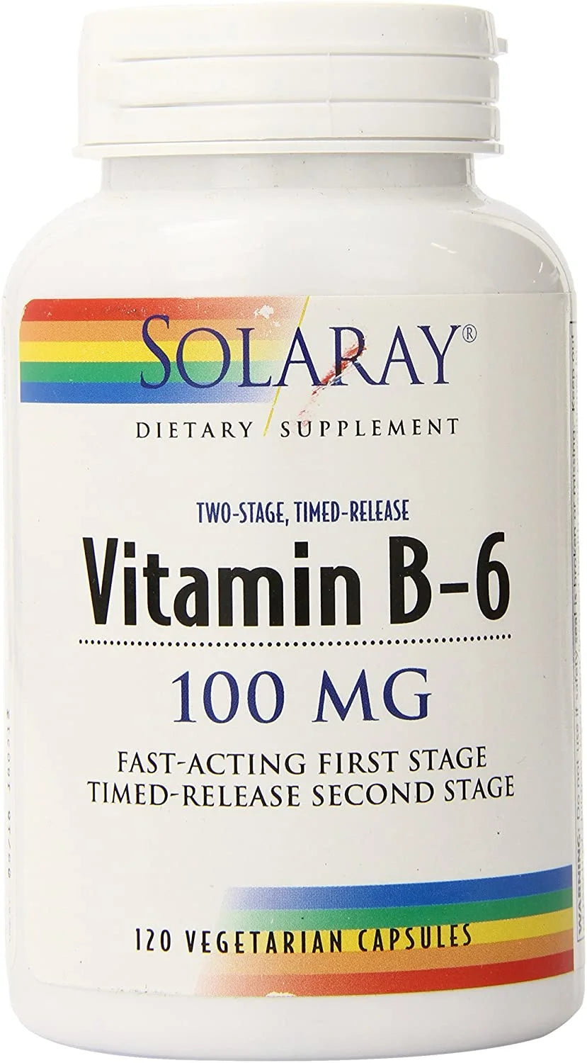 B-6 100mg 120 Count Supplement D38415
