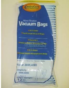 12 Pack Replacement Vacuum Bags X759810