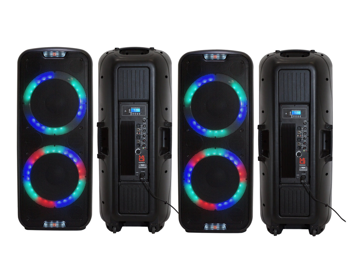 Dual 15” 3-Way Powered Loudspeaker A14938