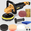 1400W 6-Speed Variable Speed Rotary Orbital Polisher V571318