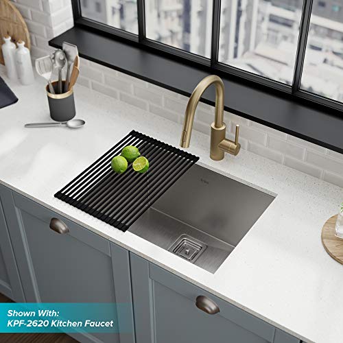 24-inch Undermount Single Bowl Stainless Steel Utility Sink Z4515