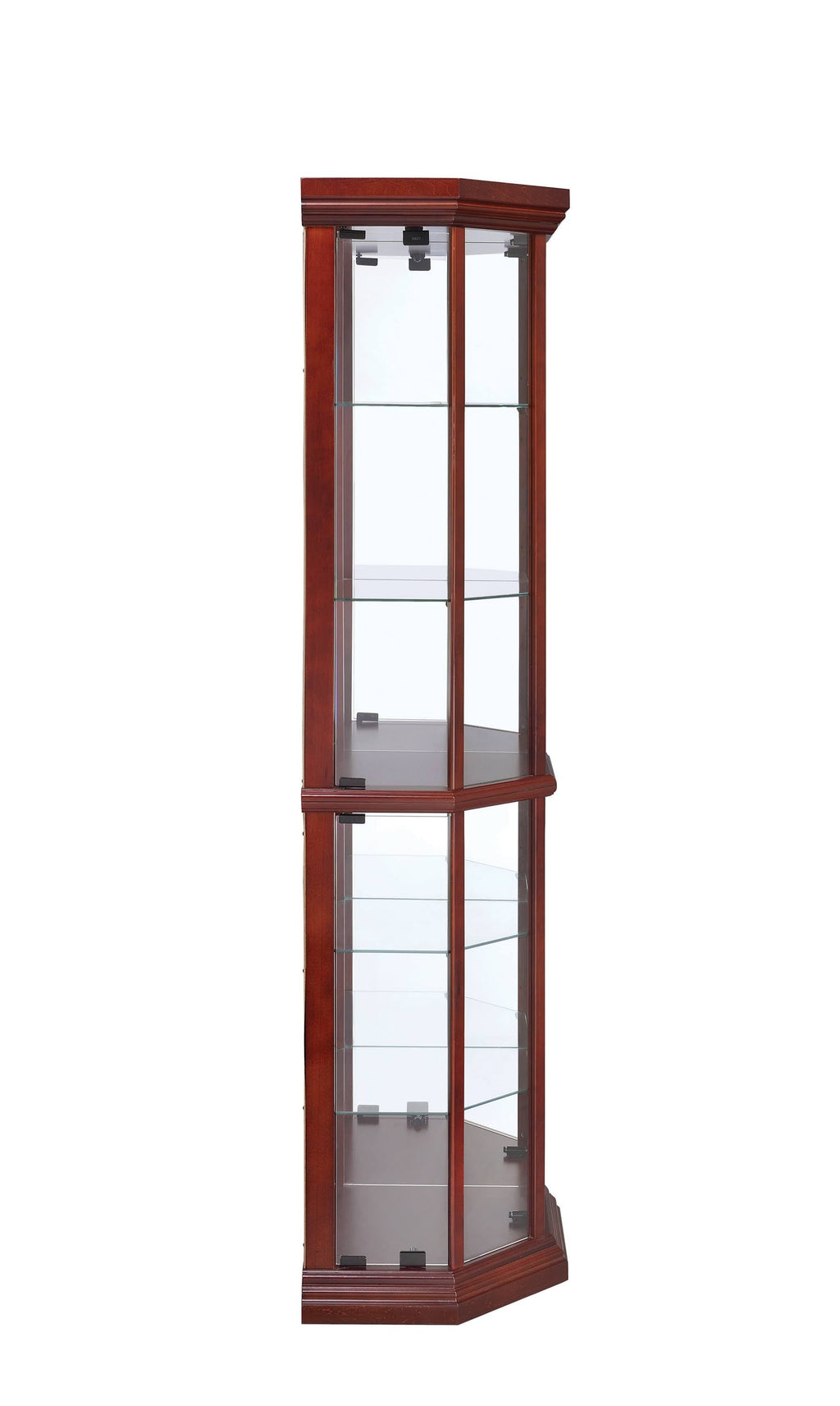 Medium Brown Curio Cabinet J41918
