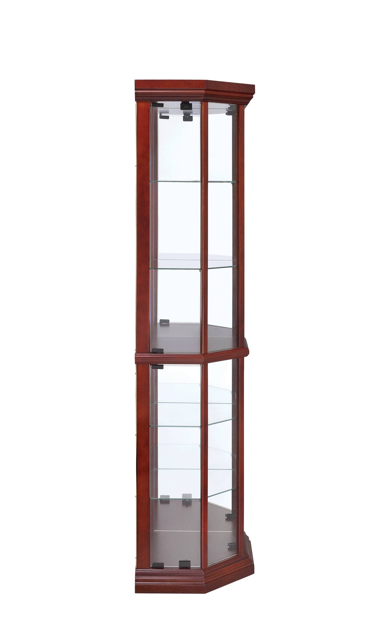 Medium Brown Curio Cabinet J41918