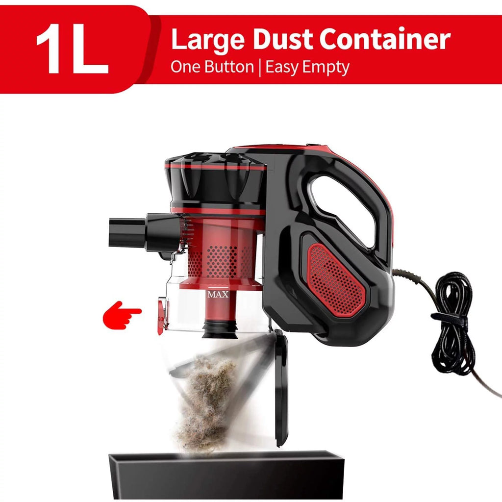 Corded Stick Vacuum Cleaner 18KPA 600W 3 in 1 Handheld X440