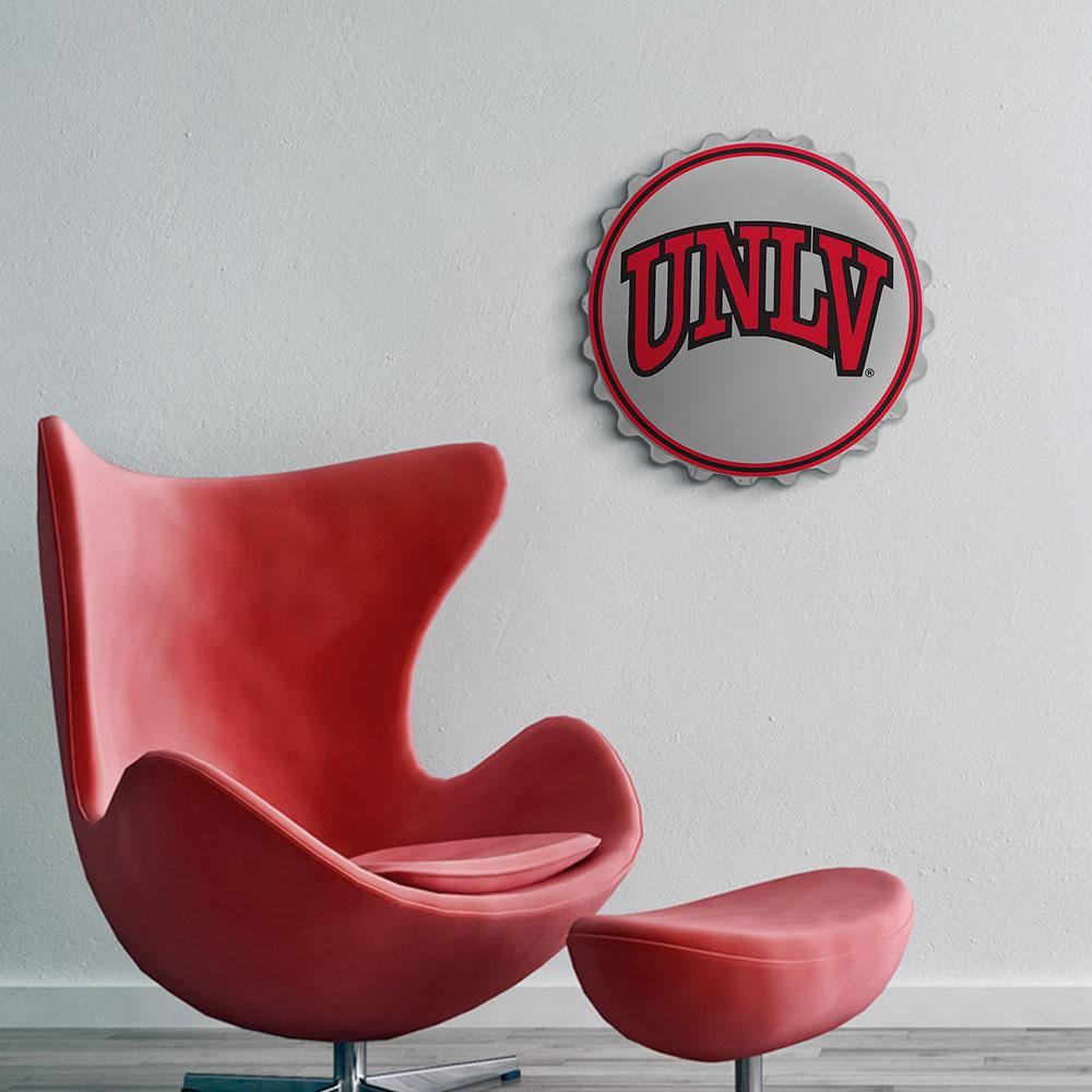 Bottle Cap Wall Sign Black J2344
