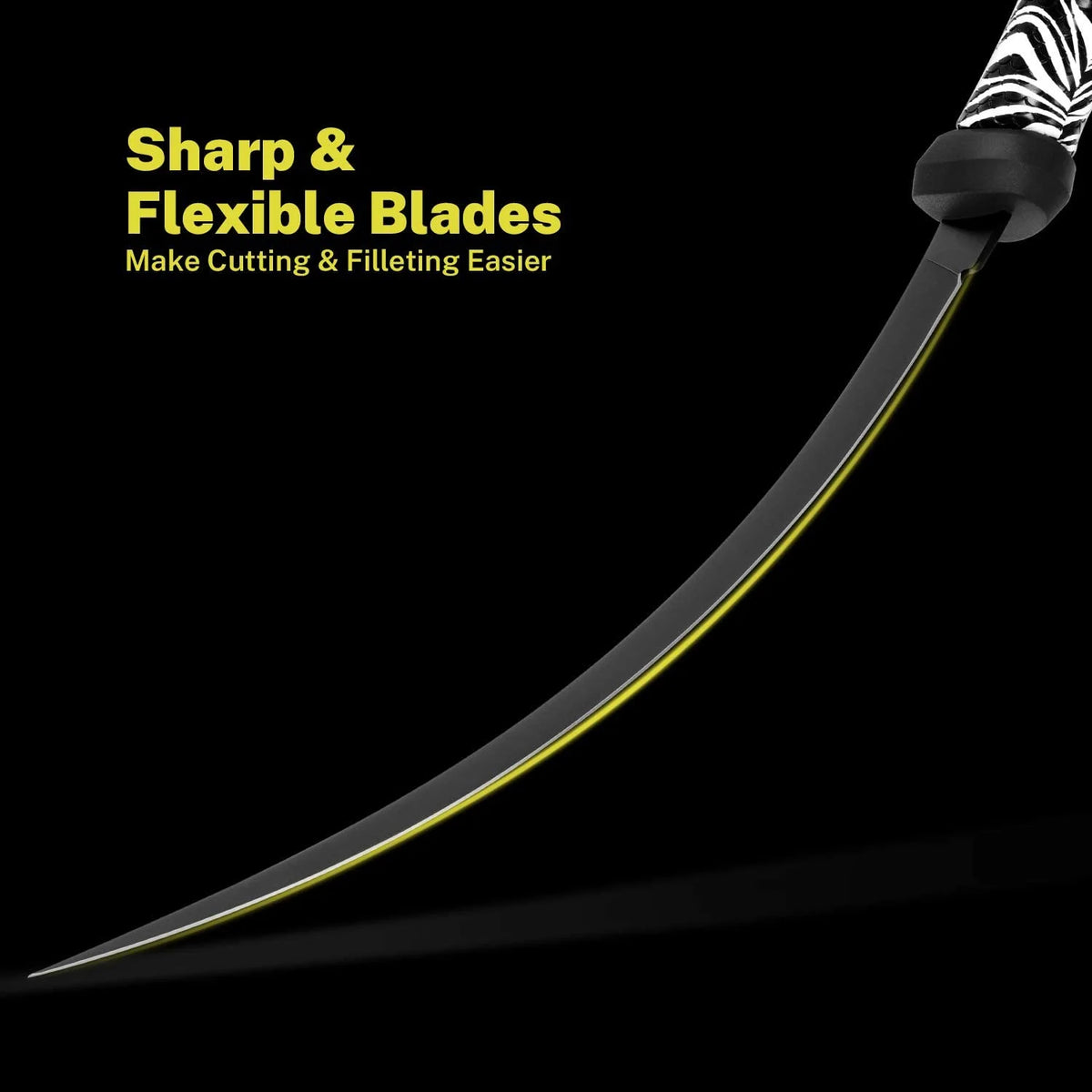 Fillet Knife Stainless Steel Non-Slip Grip V2501