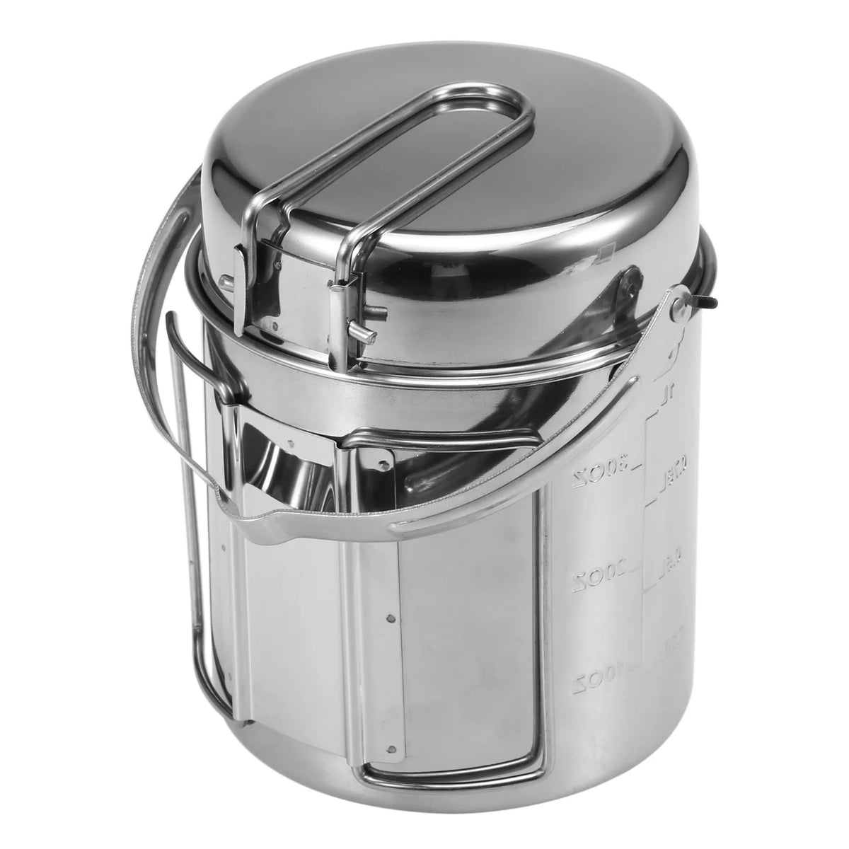 1L Stainless Steel Cooking Kettle with Foldable Handle L69317