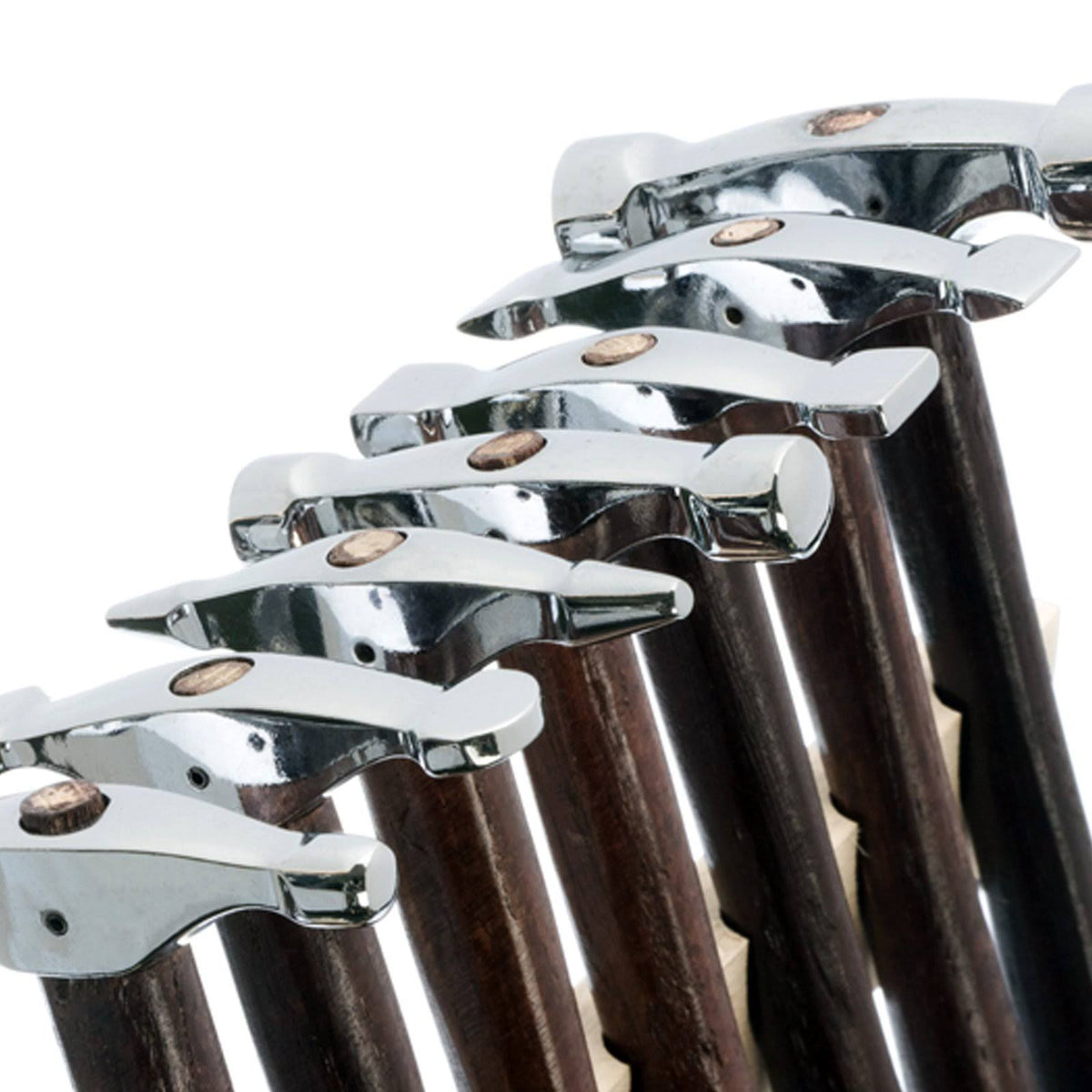 7 Piece Jewelers Hammer Set with Wooden Handle L871