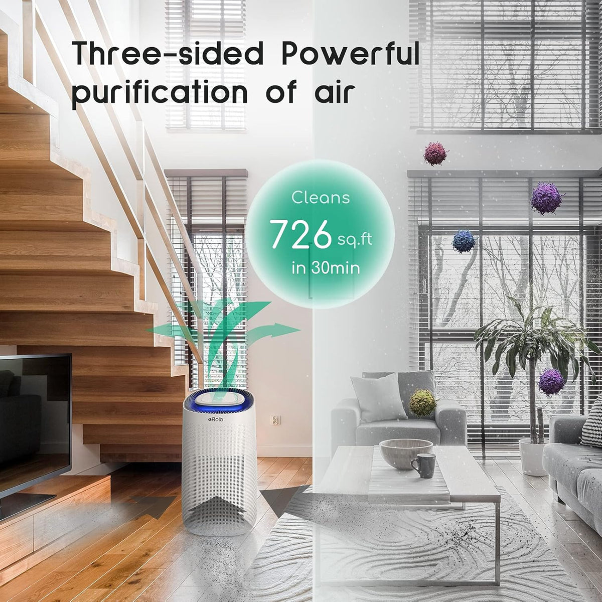 H13 Hepa Filter Air Purifier for Large Room M3570