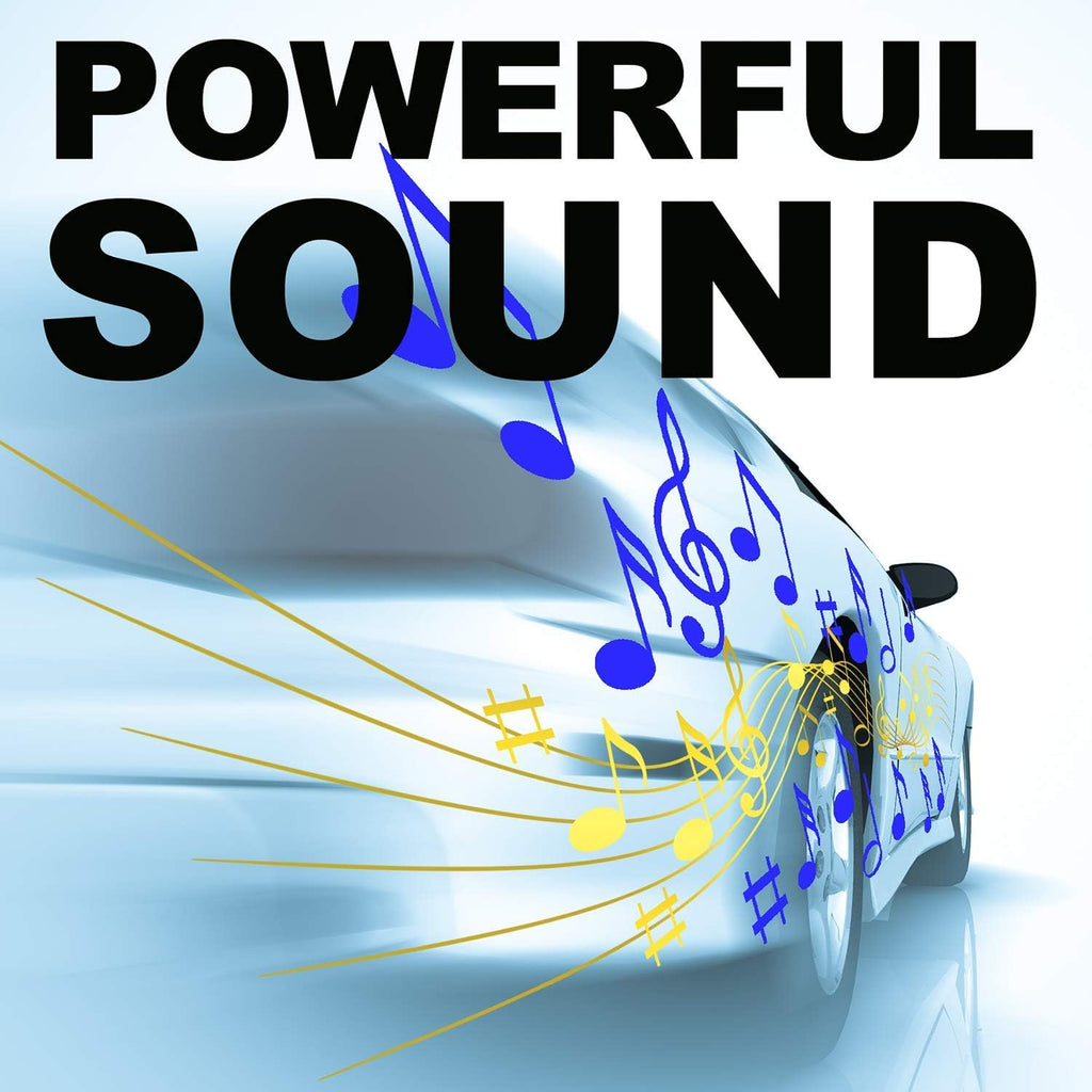 600 Watts Max Power Low Profile 8 Inch Amplified Car Subwoofer N457