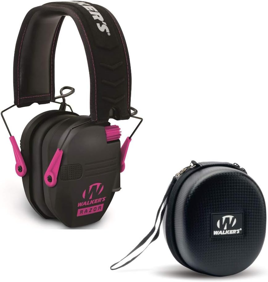 Electronic Shooting Hearing Protection Muff with Case C864832
