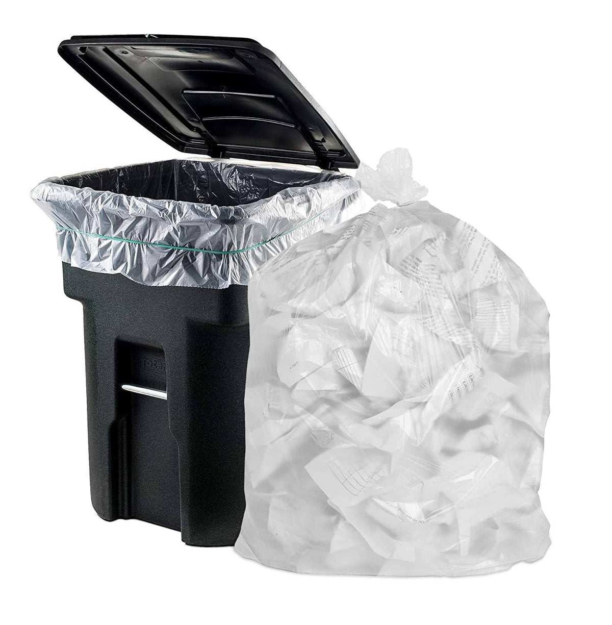 200 Pack Heavy Duty Can Liners 60 Gal R833