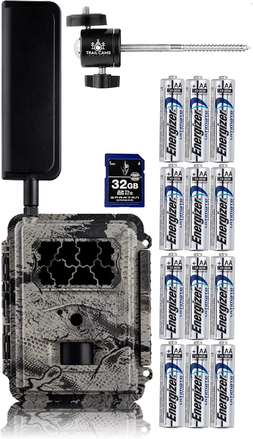 AT&T LTE 4G Wireless Trail Camera with Batteries, Memory Card, and Mount K31167